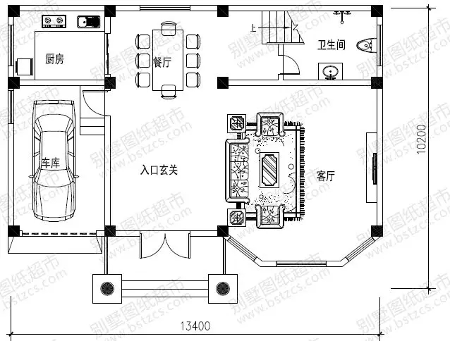【案例】時(shí)尚感爆棚的復(fù)式三層農(nóng)村別墅，還帶人人超愛的大院子！