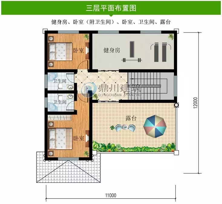 農(nóng)村復(fù)式三層大氣別墅，造價(jià)親民易建造，30萬(wàn)也能建出豪宅效果！